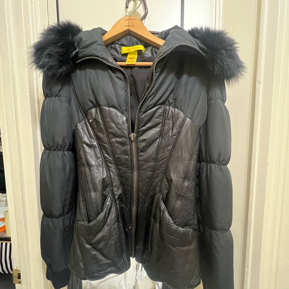 Catherine Malandrino
Azalia Fur-Collar Jacket